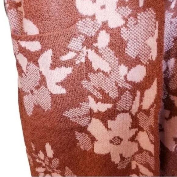 FORTUNE & IVY Duster Cardigan Long Sleeves Sweater Boho Size Large New w/o Tag - Picture 2 of 12